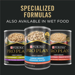 Purina Pro Plan Calm & Balanced Dry Dog Food, Adult Dog Calming DHA Chicken & Rice Formula - 5 lb. Bag