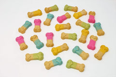 Claudia's Canine Bakery Luv Bones - Vanilla Gourmet Dog Treats - Pastels 24 ct