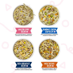 Weruva Meals 'n More Natural Wet Dog Food, Belly Belly Nice! Digestive Support Variety Pack(Pack of 10)