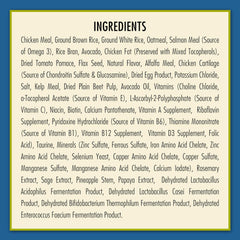 AvoDerm Natural Chicken Meal & Brown Rice Formula Large Breed Dry Dog Food, For Pet Food Allergy Support, 26 lb