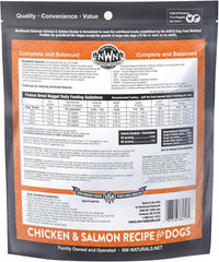 Northwest Naturals Freeze-Dried Chicken & Salmon Dog Food - Bite-Sized Nuggets - Grain-Free, High-Protein, Raw Diet, Human-Grade, Limited Ingredients, All Natural, Omega-3 for Skin & Coat
