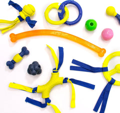 Nylabone Power Play Tug-a-Ball 2-in-1 Ball and Tug Toy, Play Toy for Dogs