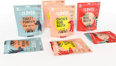 Farmland Traditions Tiny Loves Jerky Trainer Treats for Dogs w/Bone Broth (Beef)