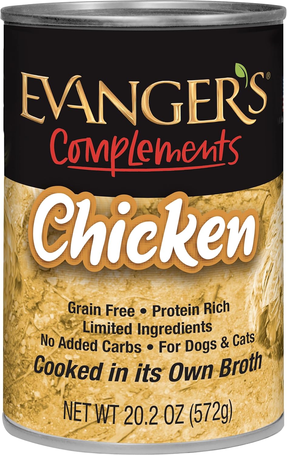 Evanger's Grain-Free Chicken for Dogs & Cats
