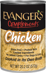 Evanger's Grain-Free Chicken for Dogs & Cats