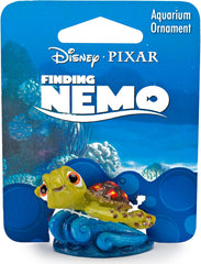 Disney Penn-Plax Squirt Mini Aquarium Ornament for Finding Nemo - Fun Decoration for Your Smaller Tank with This Friendly Turtle Riding a Wave