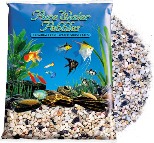 Rainbow Aquarium Gravel - 25 lbs - Non-Toxic, Colorfast, Vibrant Substrate for Aquariums, Terrariums, Ponds & Crafts