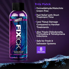 Fritz Aquatics FZ Fixick8oz Treatment for Fresh and Saltwater Fish