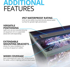 Fluval Sea Marine 3.0 LED Aquarium Lighting for Coral Growth