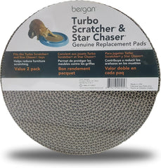 Bergan Turbo Scratcher Replacement Pads, 2 Pack