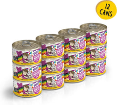 Weruva B.F.F. OMG - Best Feline Friend Oh My Gravy!, Chicken & Duck Dream Team with Chicken & Duck in Gravy