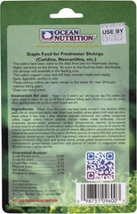 Ocean Nutrition Shrimp Wafers - Sinking Shrimp Food for Freshwater Shrimp Tank (Neocaridina, Caridina, Ghost Shrimp Live, Amano, Cherry) - Enriched with Essential Vitamins & Proteins - 0.53 oz (15 g)