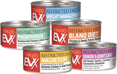 Evanger's EVX Restricted Diet: Controlled Magnesium for Cats 24pk/5.5 oz