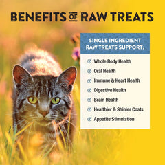 Northwest Naturals Raw Rewards Freeze-Dried Whitefish Treats for Dogs and Cats - Bite-Sized Pieces - Healthy, 1 Ingredient, Human Grade Pet Food, All Natural, Proudly Made in USA