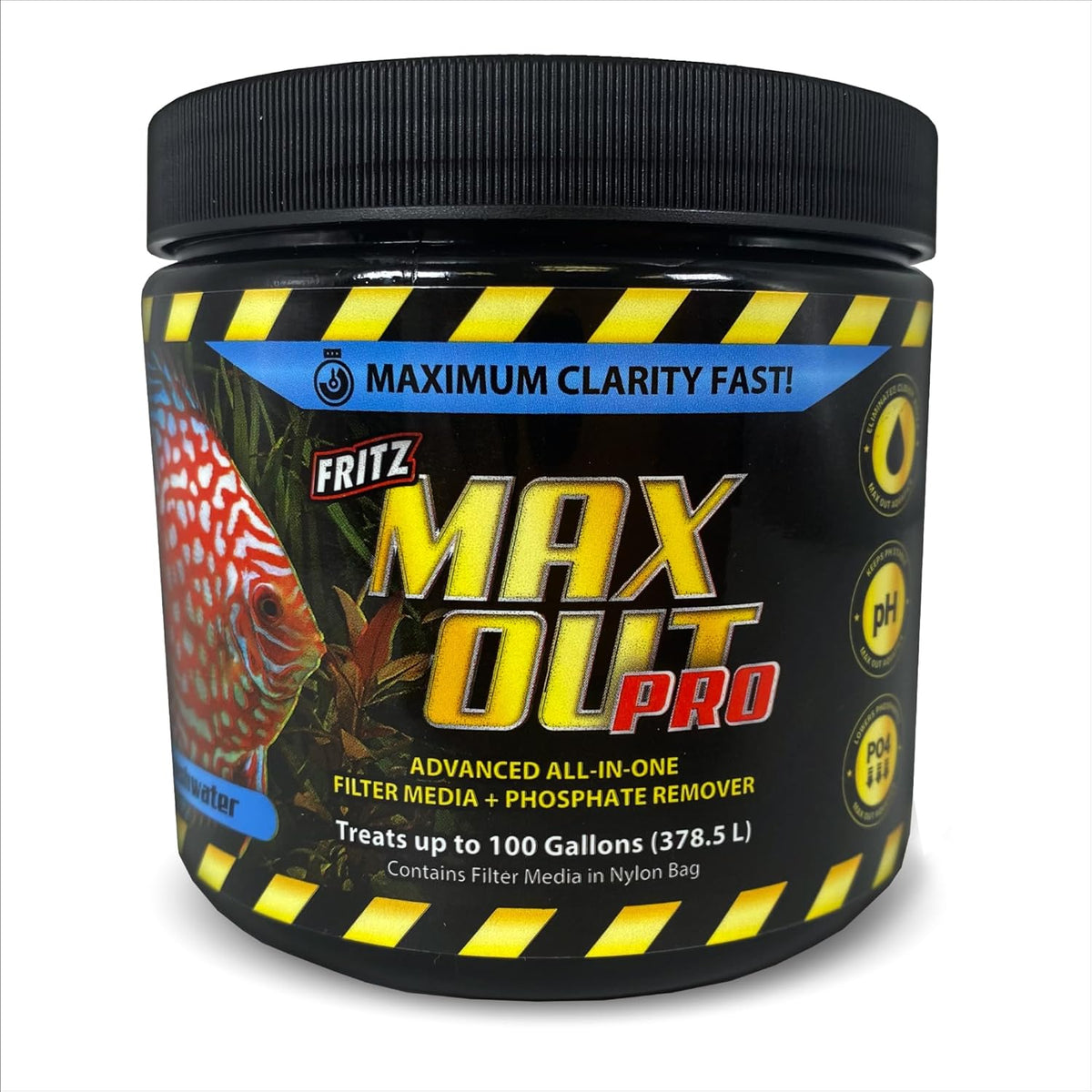 Fritz Aquatics Maxout Pro Filter Media + Phosphate Remover for Freshwater Aquariums