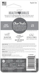 Nylabone Healthy Edibles Natural Dog Chews Long Lasting Bacon Flavor Treats for Dogs