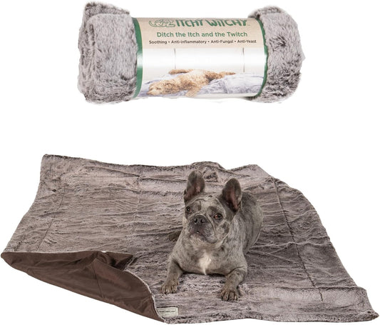 Dog Gone Smart Pet Products ChillKuzzi Blanket, Chocolate Truffle, 30"x40"