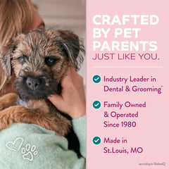 TropiClean No Chew Spray for Puppies, Better Than Bitter Apple Spray, Safe & Natural Chew + Lick Deterrent, Protect Home 8 oz