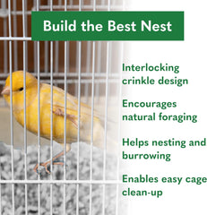 Fibercore ECO BEDDING 99% Dust Free Paper Bedding for Small Pets and Birds, White