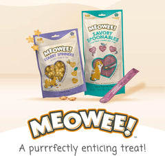 Savory Spoonables with Real Duck, Beef & Rabbit, Tube, Triple Flavor Squeezable Lickable Wet Treats for Cats with Built-in Spoon for Less Mess