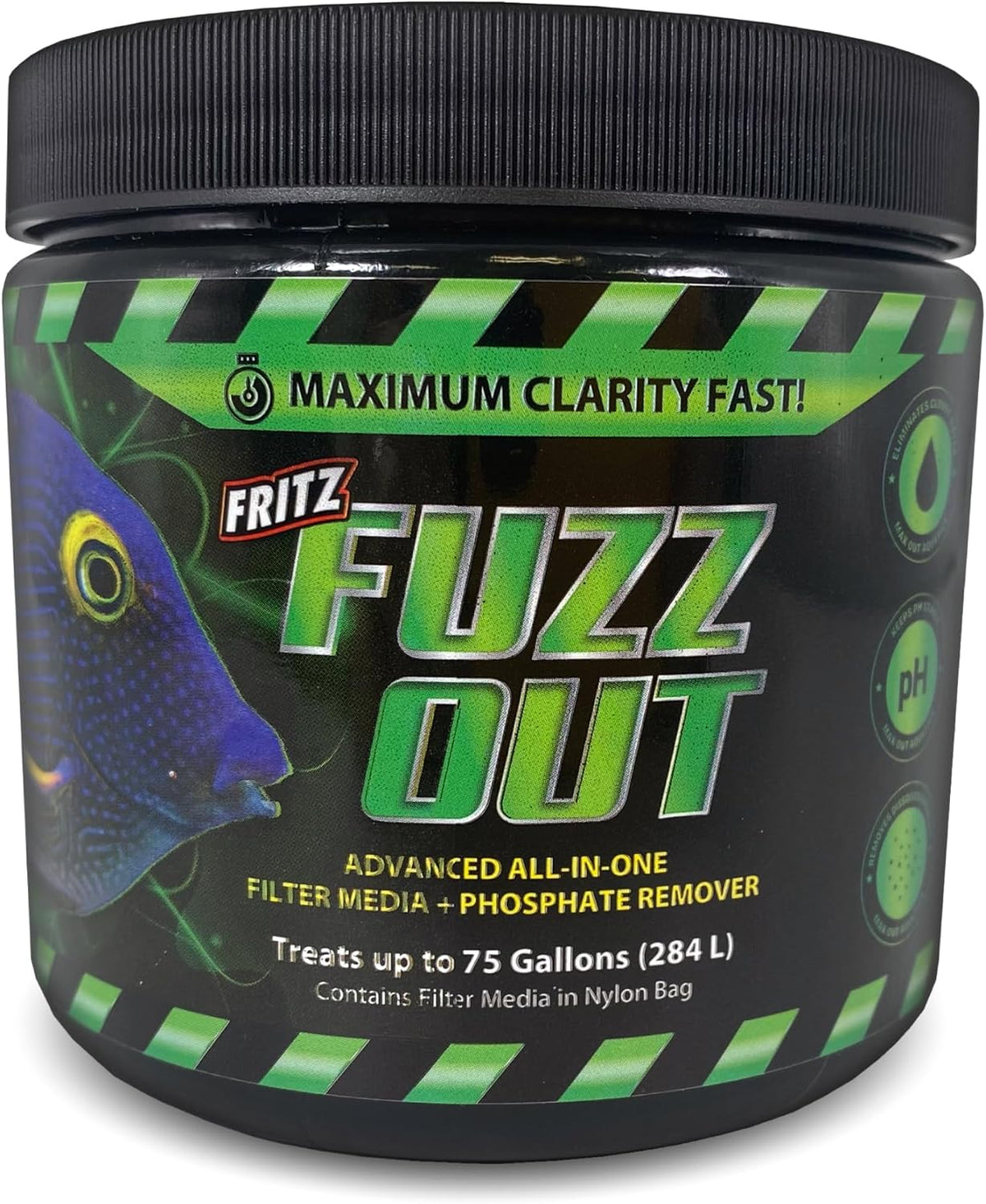 Fritz Aquatics Fuzzout Filter Media & Phophate Remover for Fresh and Saltwater Aquariums