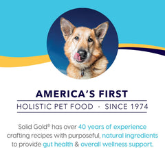 Solid Gold Beef Bone Broth for Dogs - Grain Free Dog Food Topper Rich in Collagen and Superfoods - Nutrient Dense Dog Gravy Topper for Dry Food - Promotes Gut Health and Hydration - Single 8-oz