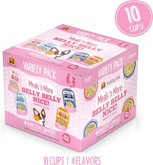 Weruva Meals 'n More Natural Wet Dog Food, Belly Belly Nice! Digestive Support Variety Pack(Pack of 10)