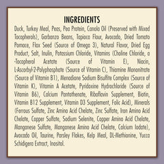 Avoderm Natural Grain-Free Dry Cat Food, All Life Stages Duck Recipe