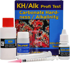 Salifert Carbonate Hardness & Alkalinity (Kh/Alk) Test Kit, 100-200 Tests