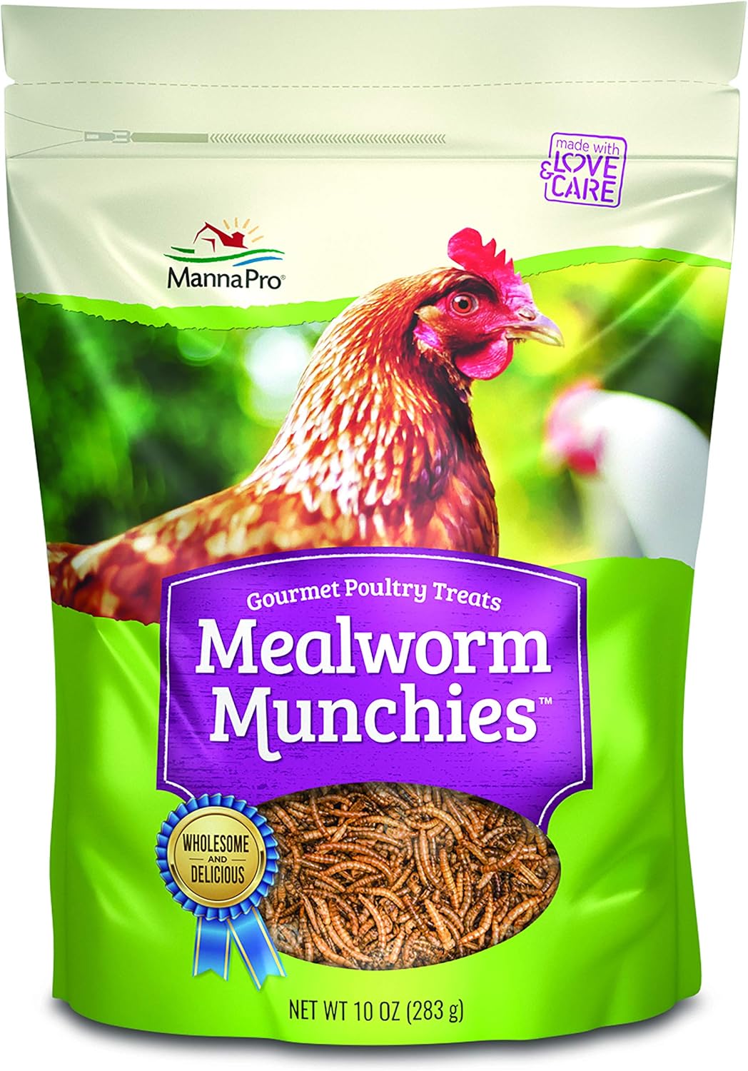 Manna Pro Mealworm Munchies, 10 oz