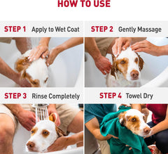 Nature’s Miracle Hypoallergenic Shampoo & Conditioner for Dogs, 16 Oz, Unscented