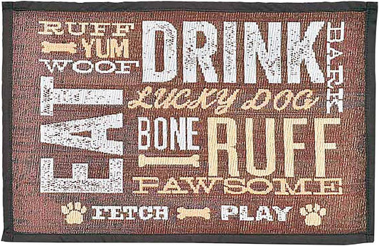 Loving Pets Bella Fashion Mat for Dogs, Dog Day Expressions (7577)