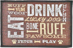 Loving Pets Bella Fashion Mat for Dogs, Dog Day Expressions (7577)