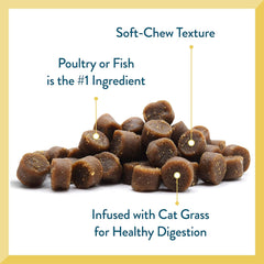 Pet Greens Treats Deep Sea Tuna Semi-Moist Cat Treat 3 Ounce