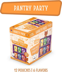 Weruva Cats in the Kitchen, Pantry Party Pouch Variety Pack in Gravy Cat Food