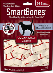 SmartBones Chicken Dog Chew, Mini 16-Pack
