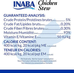 Inaba Chicken Stew with Cheese Wet Cat Food, 1.4 Ounces (Pack of 8)