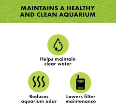 Zilla Pet Turtle Pure, Water Care, Removes Sludge for a Balanced Aquatic Environment, Treats up to 10 Gallons