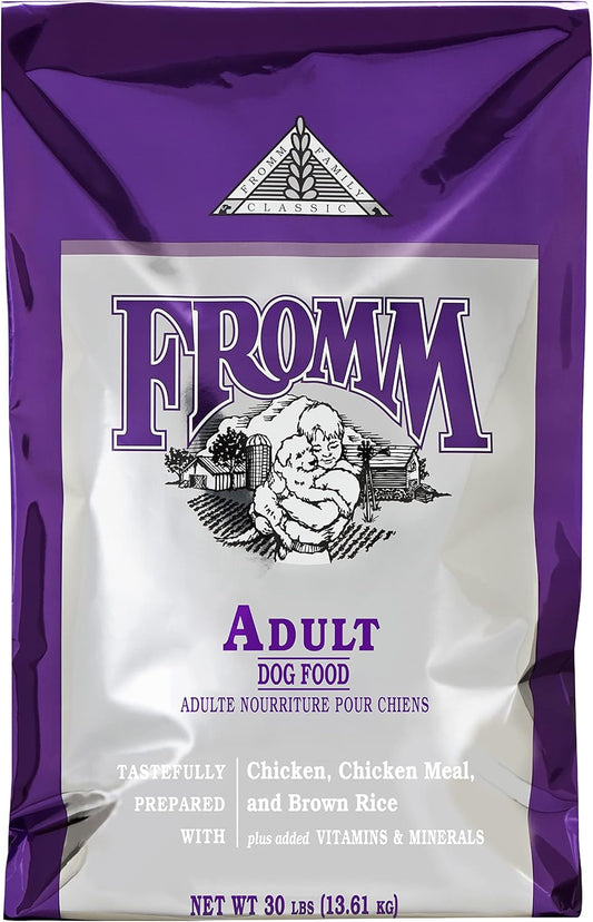 Fromm Classic Adult Dog Food - Premium Dry Dog Food for Large, Medium, & Small Breeds - Chicken Recipe.