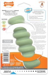 Nylabone Sensory Material Soothing Puppy Chew Toy Stick, Toys for Teething Puppies, Peanut Butter Flavor, Small - Up to 25 lbs, 1 Count