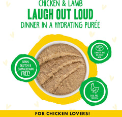 Weruva B.F.F. Play - Best Feline Friend Paté Lovers, Aw Yeah!, Chicken & Lamb Laugh Out Loud with Chicken & Lamb