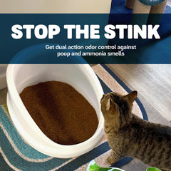 Naturally Fresh Cat Litter Made From Walnut Shells, Multi-Cat, Ultra Odor Control, Unscented, Upcycled, Sustainable, 26 Lbs