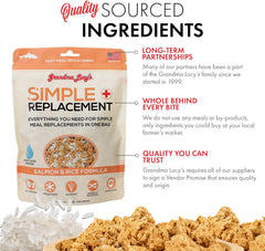 Grandma Lucy's Simple Replacement Salmon and Rice