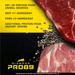 Diamond Pro 89 Beef / Pork Dog 40 lb