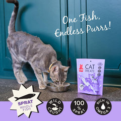PLATO Pet Treats Cat Treats - Single Ingredient, Healthy Treats for Indoor Cats  - 2.5 oz