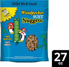C&S Woodpecker Suet Nuggets 27 Ounces