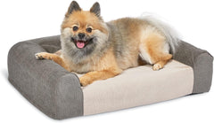 MidWest Homes for Pets Signature QuietTime® Memory Foam Dog Bed Sofa, Ideal for Small Dog Breeds
