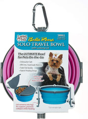 Loving Pets - Bella Roma Portable Travel Dog Bowl Collapsible Dog Food & Water Bowl (Pink)