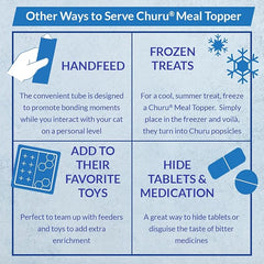 INABA Churu Meal Topper for Dogs, Complete & Balance, Creamy, Lickable Purée Dog Food Topper, 0.5 Ounce Tube, 24 Tubes (4 per Pack), Chicken with Pumkpin Recipe