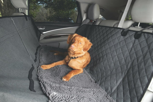 Dog Gone Smart 3-in-1 Nonslip Back Seat Cover & Hammock, for use in Cars, SUVs, and Trucks Coverage Area 54"x61